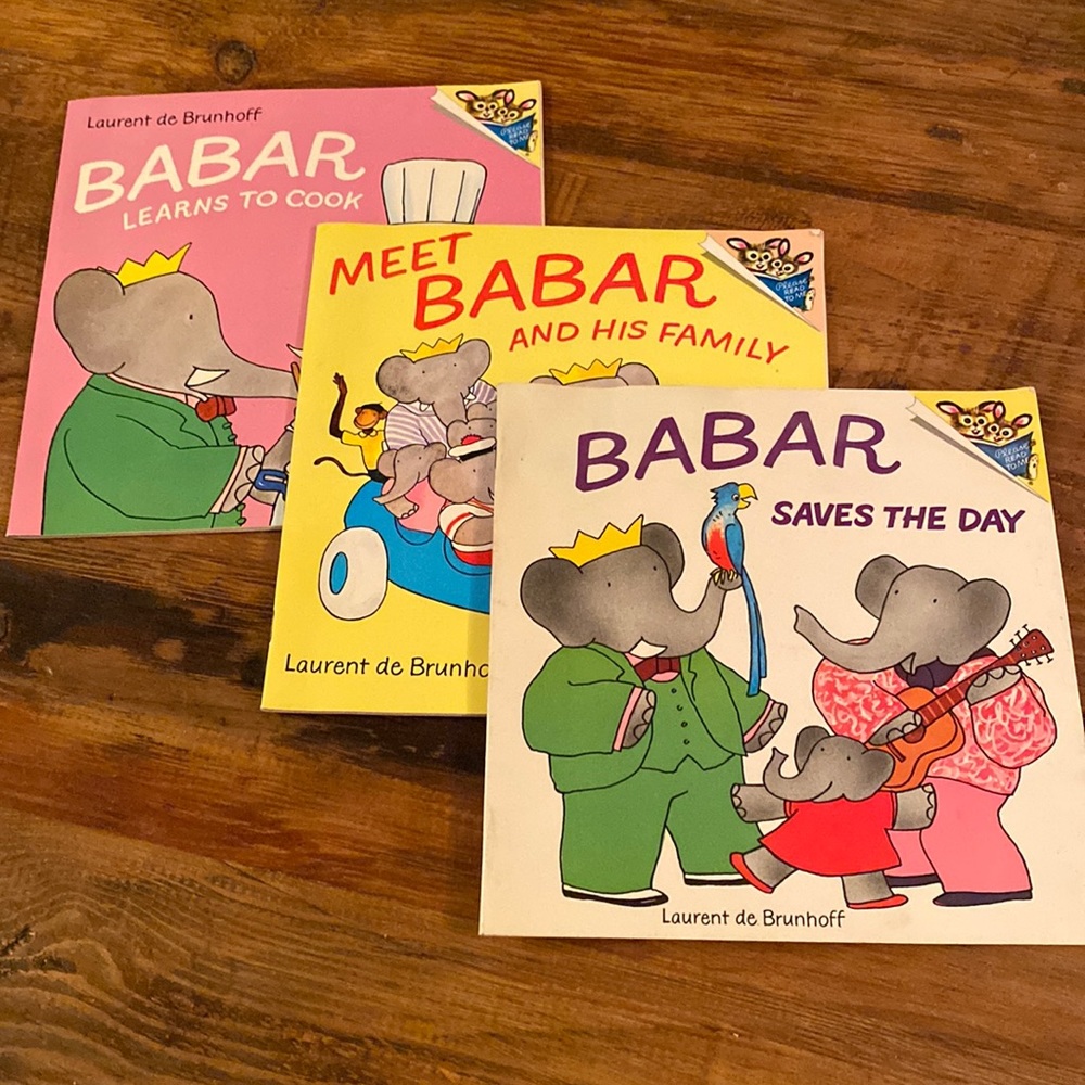 Vintage Babar books